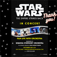 Star Wars – The Empire Strikes Back – In Concert presented by Sequoia Symphony Orchestra