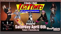 Visalia Fox Theatre: Fast Times - 80's Concert Experience