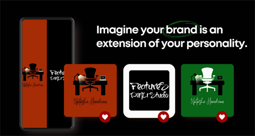 Imagine your brand is an extension of your personality.