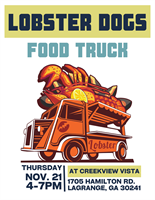 Lobster Dogs Food Truck at Creekview Vista