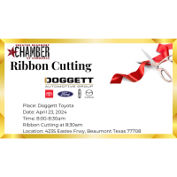 Ribbon Cutting for Doggett Toyota