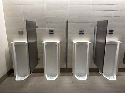 Commercial Bathroom - Urinals - Near Fife, WA