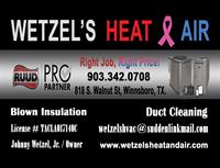 Wetzel's Heat & Air