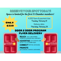 DOOR 2 DOOR Flyer Distribution Program DUE