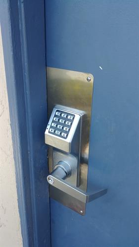 Lock upgrade homeowners common area doors