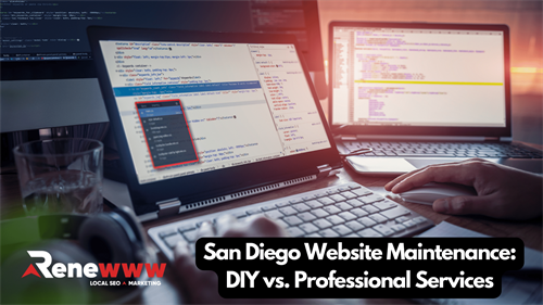San Diego Website Maintenance: DIY vs. Professional Services