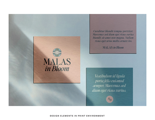 Branding for Malas in Bloom
