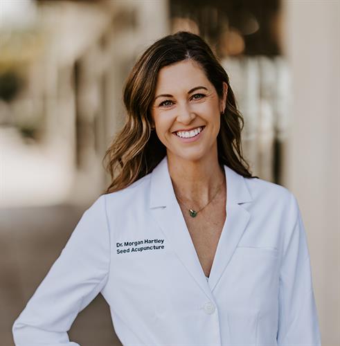 Morgan Hartley, L.Ac., owner of Seed Acupuncture