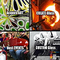 Glass Art, glassmaking, glass events, and more