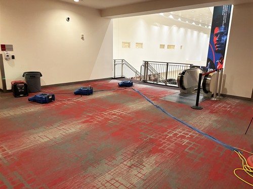 Commercial Water Damage Restoration - Toyota Center