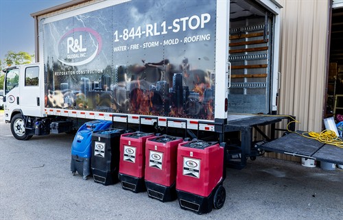 Service Truck with Drying Equipment