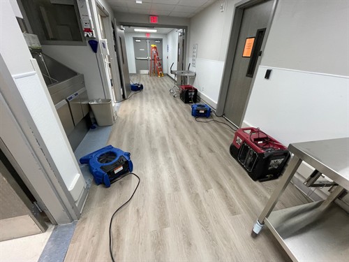 Water Damage Restoration - Drying