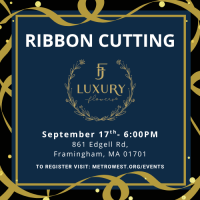 Ribbon Cutting - FJ Luxury Flowers