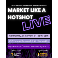 Market Like A Hotshot Live + Business After Hours