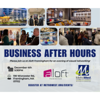 Business After Hours - Aloft Framingham