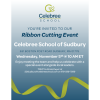 Ribbon Cutting - Celebree School of Sudbury