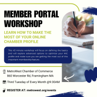 Member Portal (MIC) Workshop