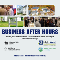 Business After Hours - Riverbend School in Natick