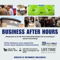 Business After Hours - Life Time MetroWest Boston
