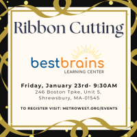 Ribbon Cutting - Best Brains Learning Center Shrewsbury