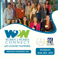 W2W Women's Networking Event - Fj Luxury Flowers