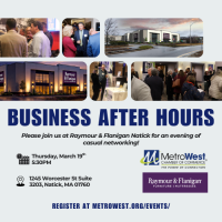 Business After Hours - Raymour & Flanigan Natick