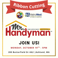 Ribbon Cutting - Mr. Handyman