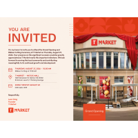 Ribbon Cutting - T Market