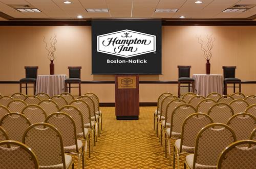Hampton Inn Boston-Natick Theater Style Conference Room