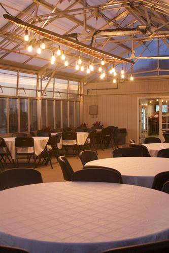 greenhouse space for private events