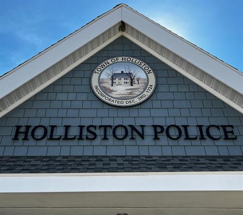 New Town Seal for Holliston Police Headquarters
