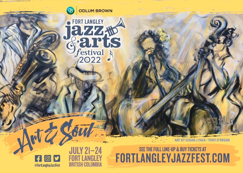 Fort Langley Jazz & Arts Festival offers Early Bird ticket pricing to Chamber members