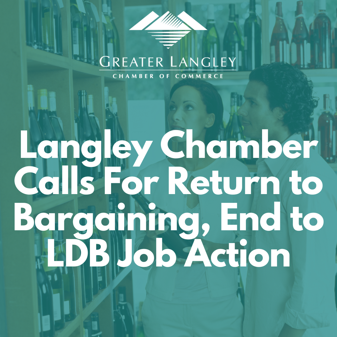 Langley Chamber Calls for Action on Liquor Distribution Branch Closure with Minister, MLAs