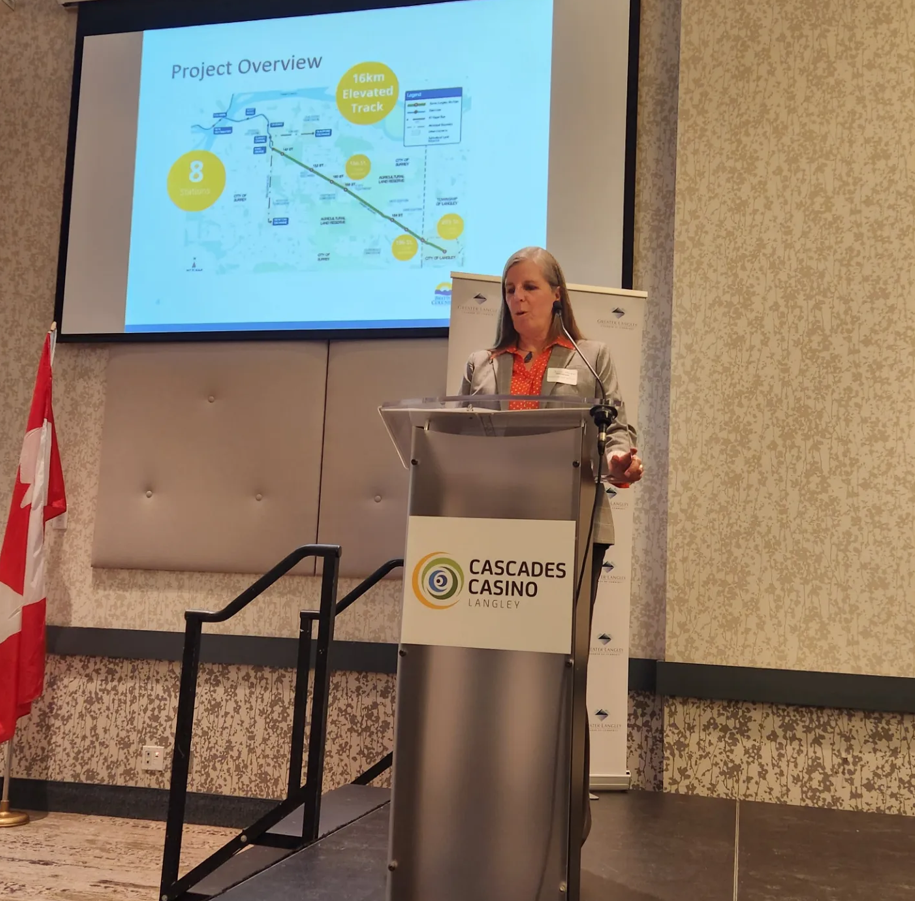 Chamber Hosts SkyTrain Update with Project Team, Township, and City