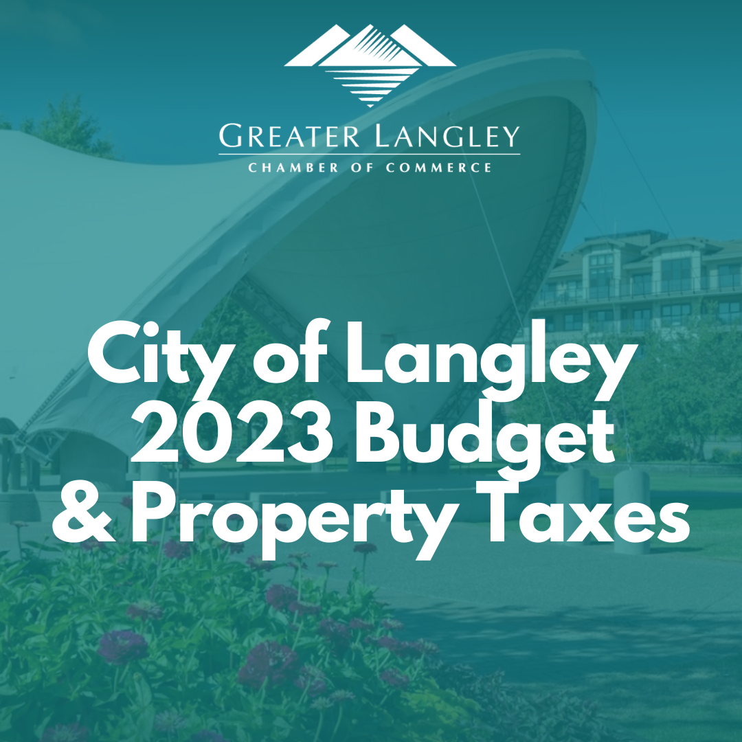 City of Langley Proposed 2023 Budget and Property Tax Increase Blog