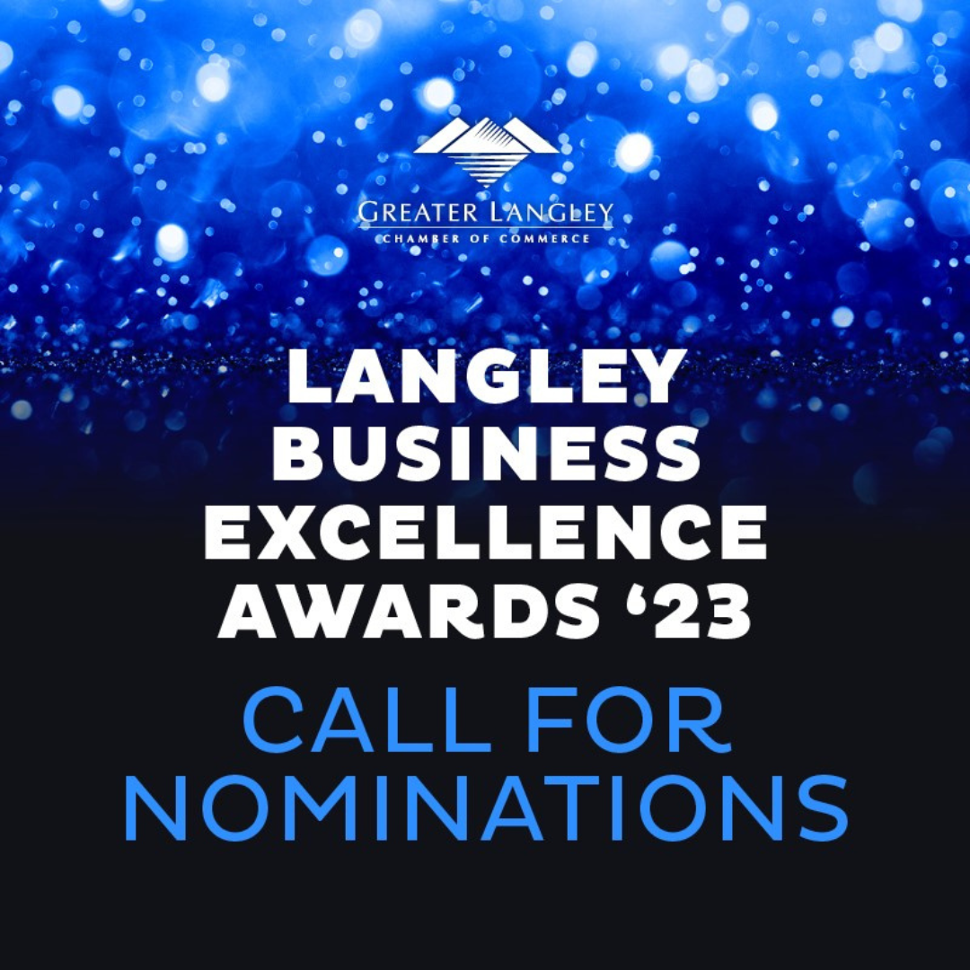 Call For Nominations for 2023 Langley Business Excellence Awards