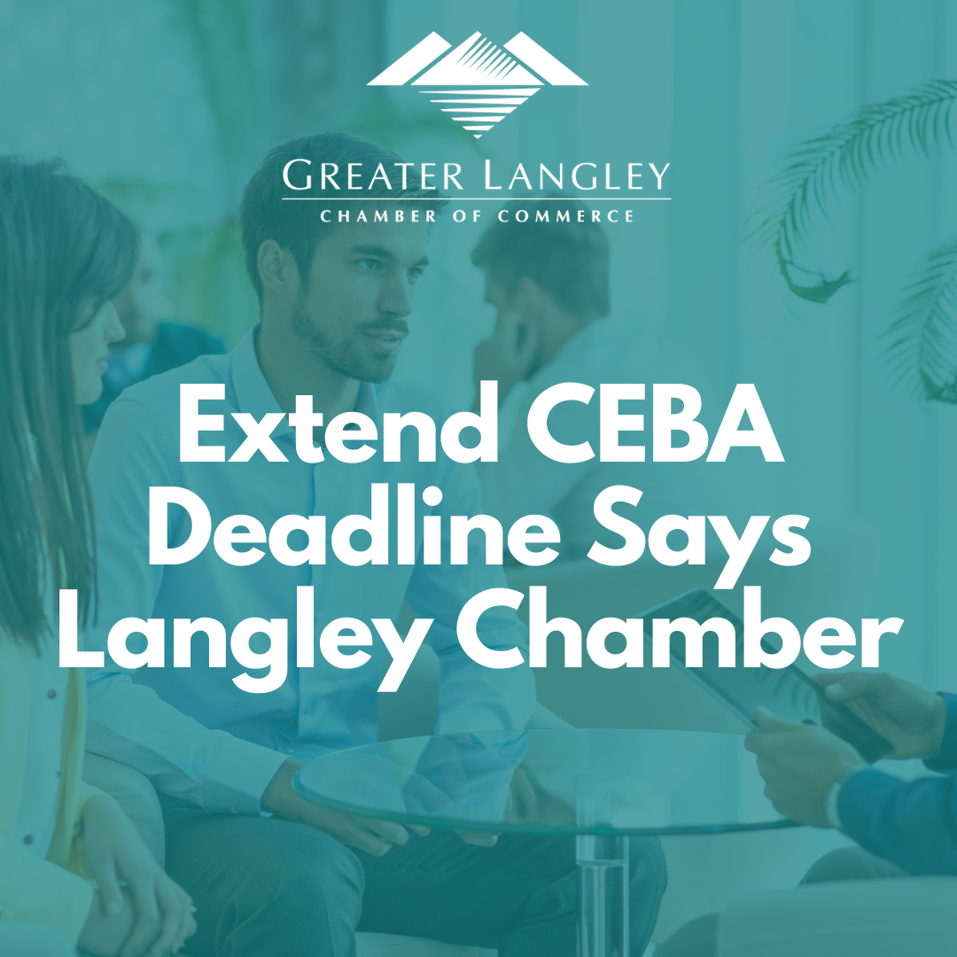 News Release:  With CEBA Deadline Looming Businesses Face Tough Choices without Extension