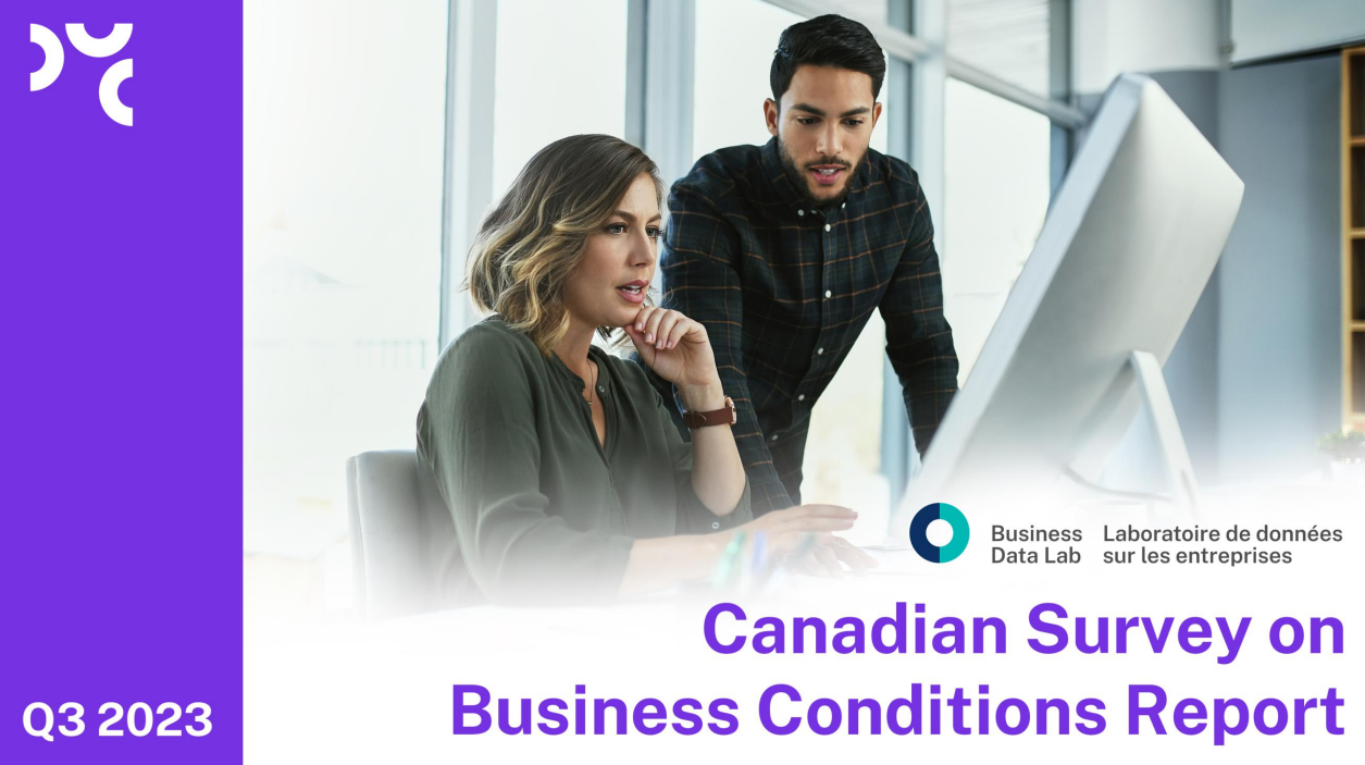 Data: Q3 2023 Canadian Survey on Business Conditions Data: Q3 2023 Canadian Survey on Business Conditions
