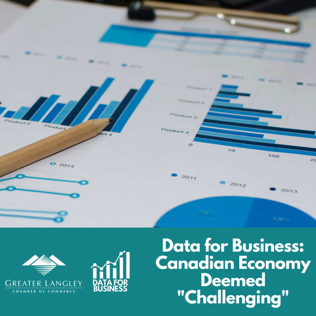 Data for Business:  Latest Economic Assessment of Canadian Economy Deemed "Challenging"