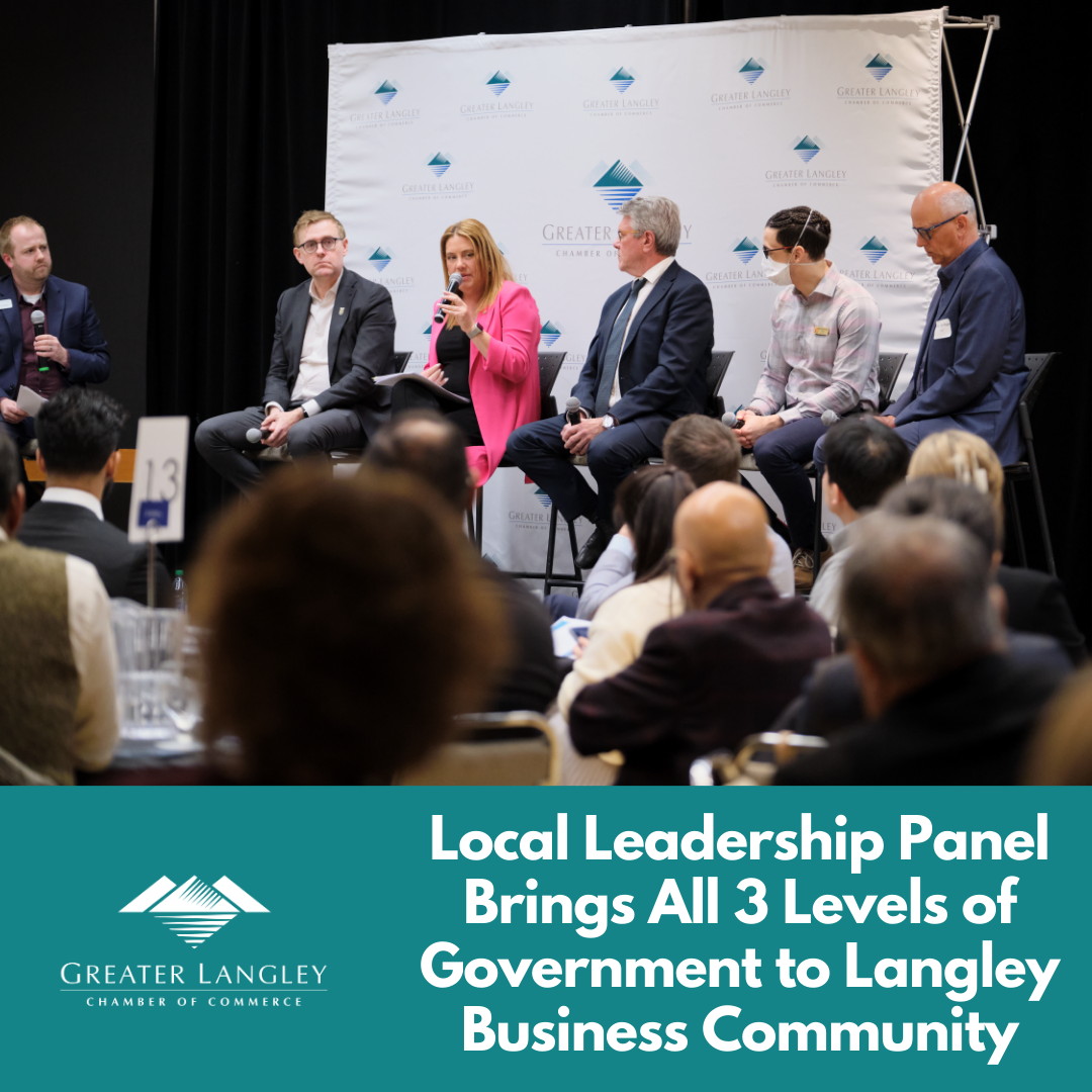 Langley Representatives Meet with Business Community at Chamber's Largest-Ever "Langley Local Leadership" Event