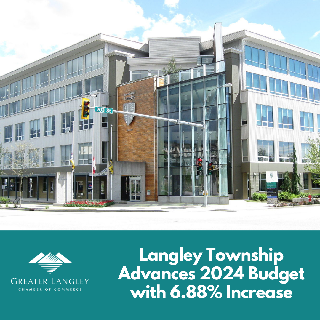 Langley Township Moves Forward with 6.88% Property Tax Increase for 2024 Budget
