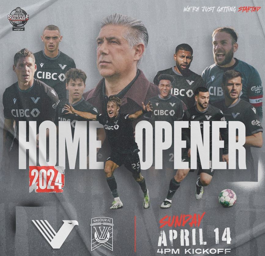 Vancouver Football Club Home Opener April 14