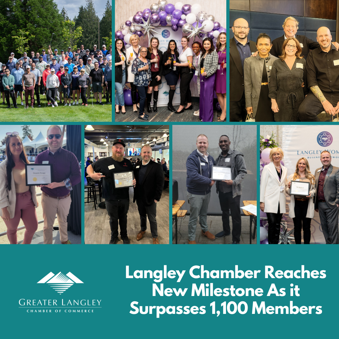 Image for Langley Chamber Reaches New Milestone As it Surpasses 1,100 Members