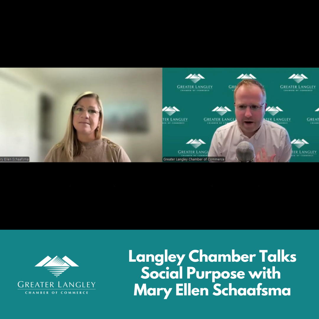 Video: Chamber Talks Social Purpose for Business with Mary Ellen Schaafsma