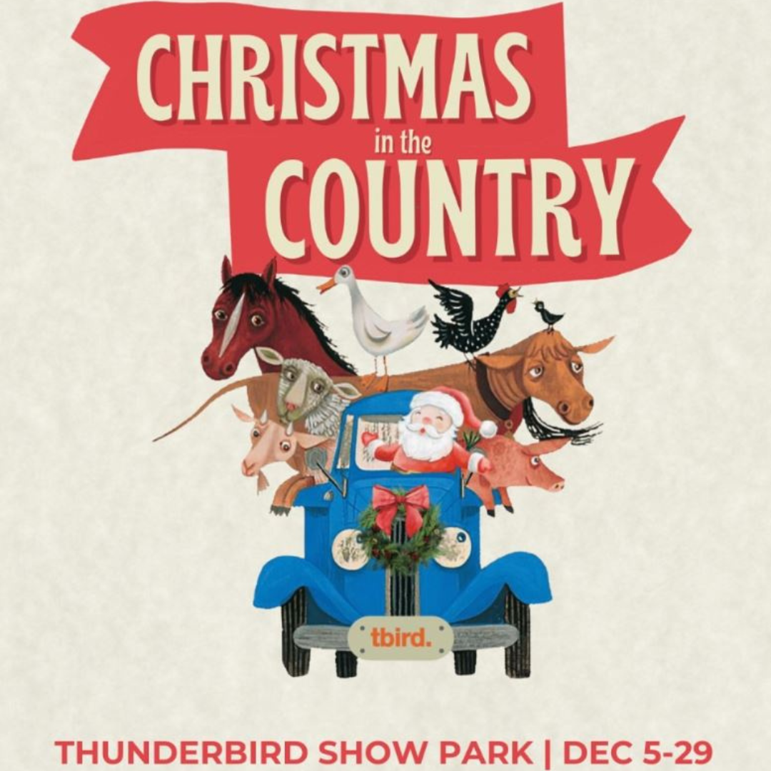 Thunderbird Show Park Host's their Very First Christmas Market: Christmas in the Country!