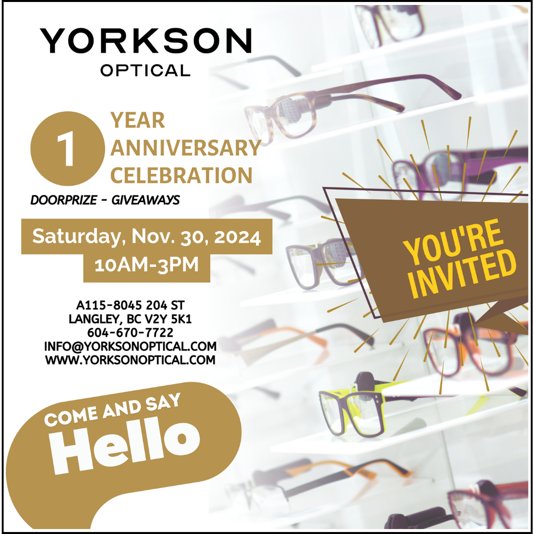 Image for Yorkson Optical Invites You to their One Year Anniversary!