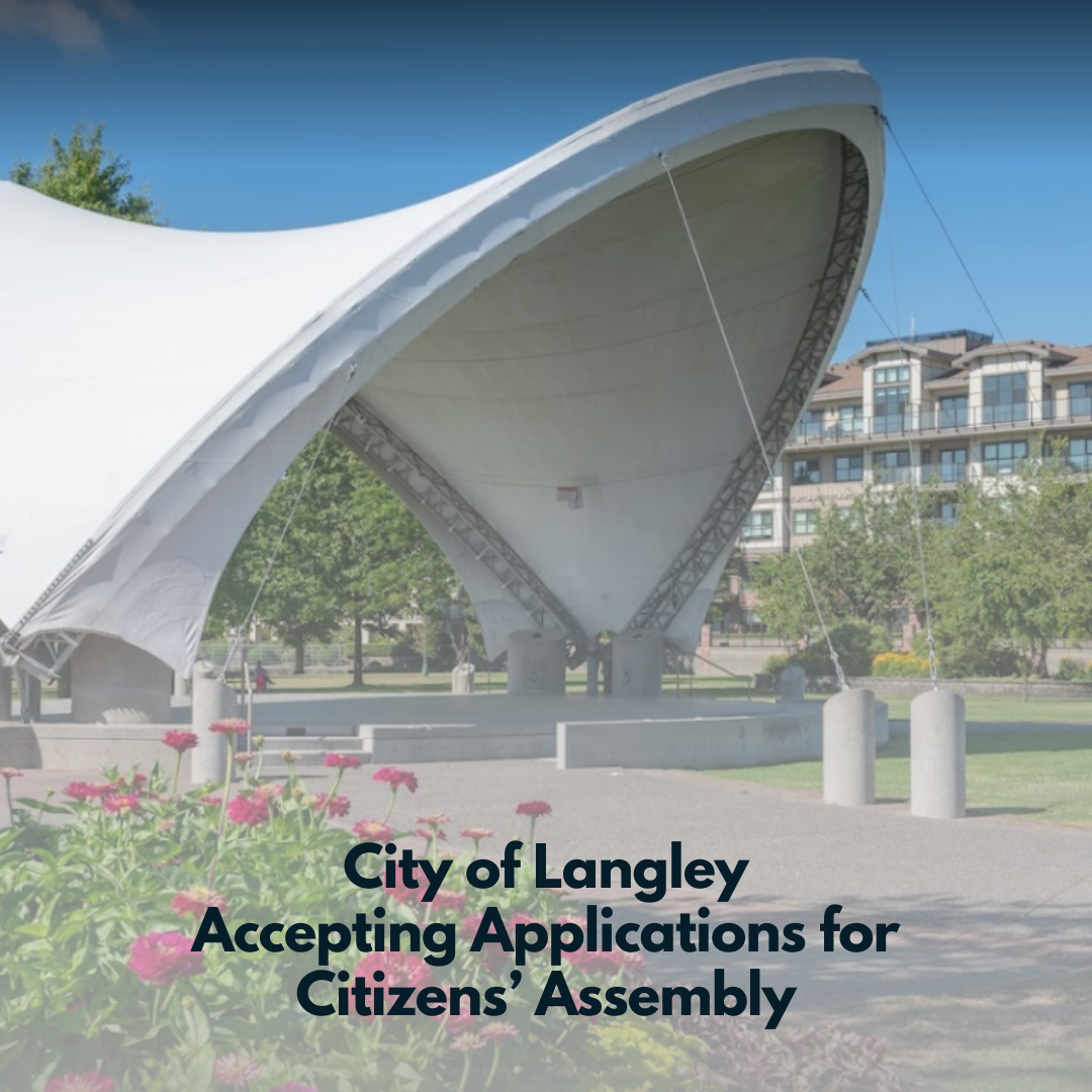 Langley City Accepting Applications for Citizens' Assembly to Address Key Community Issues