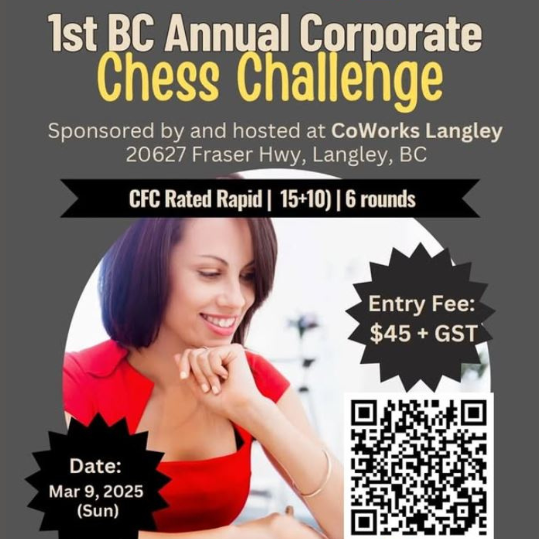 Image for 1st Annual BC Corporate Chess Challenge - March 9th