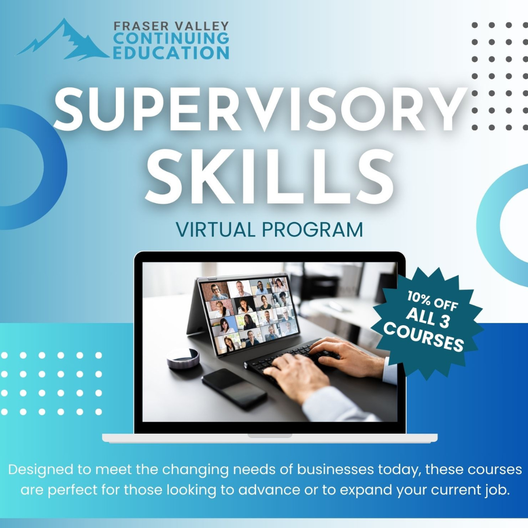 Image for Fraser Valley Continuing Education Offers Supervisory Skills Virtual Class