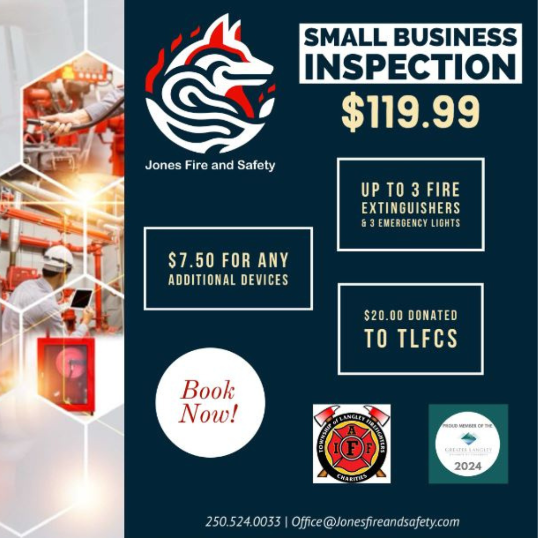 Image for Jones Fire and Safety Offers Exclusive Promotions to Langley Chamber of Commerce Members